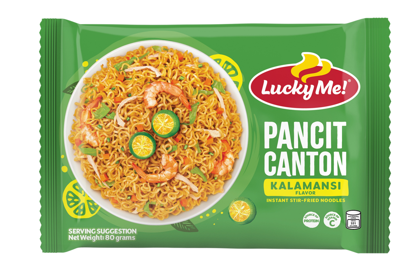 Lucky Me! Instant Pancit Canton Kalamansi 80g