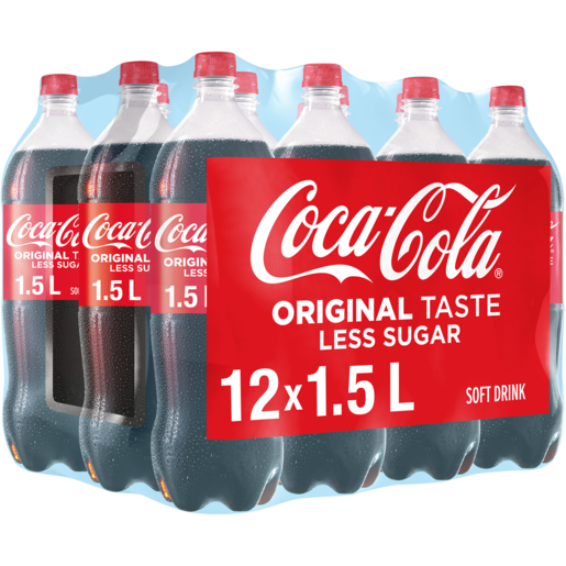 Coke Regular Pet Bottle 12/1.5L CASE