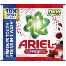 ARIEL POWDER W/ FRESHNESS OF DOWNY FLORAL PASSION(RED) 64G