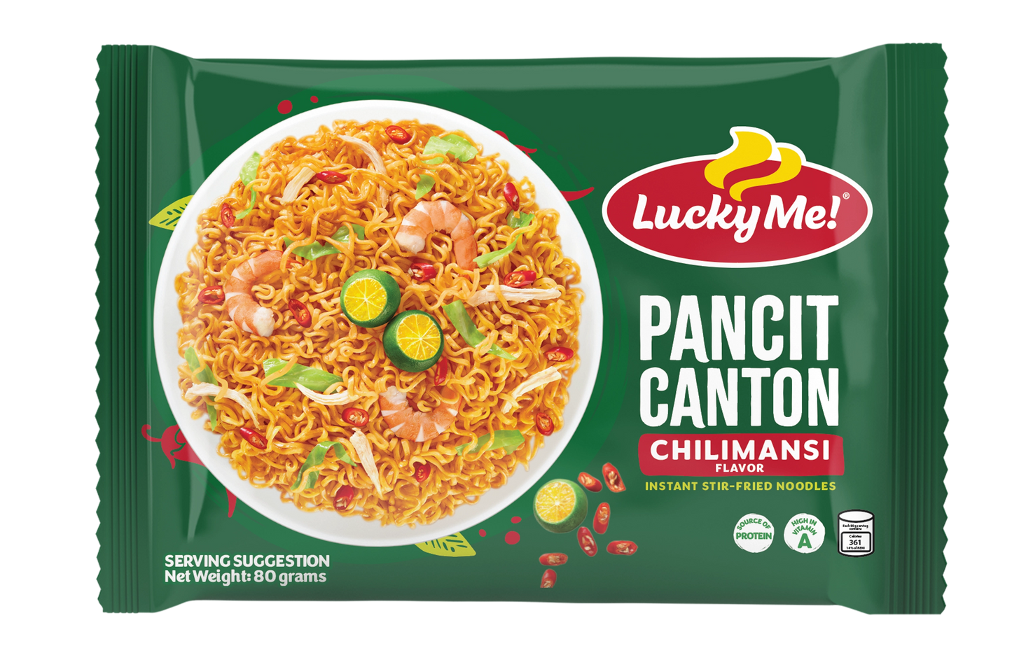 Lucky Me! Instant Pancit Canton Chilimansi 80g